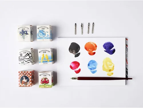 Miniatura 2 de Winsor & Newton tinta para dibujar - Pack de colección Henry