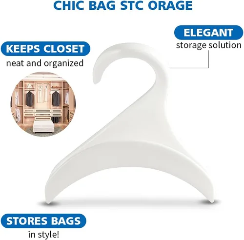 Miniatura 3 de Percha para colgar bolsos, organizador para colgar bolsos, organizador para colgar en el armario, para guardar y organizar bolsos, mochilas