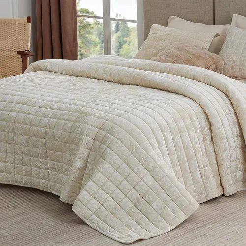 Miniatura 18 de BEDELITE Juego de edredón de terciopelo tamaño Queen – Juego de ropa de cama de terciopelo de lujo de 3 piezas, suave y acogedor color negro, colcha