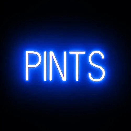 Miniatura 63 de SpellBrite Letrero de cerveza y vino Letrero de cerveza y vino neón, luz LED verde 22.0 x 15.0 pulgadas