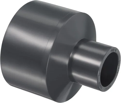 Miniatura 17 de PATIKIL UPVC Reductor de tubería de montaje de 1-1/2 "x 1" Socket Schedule 80, conector adaptador de acoplamiento recto, gris