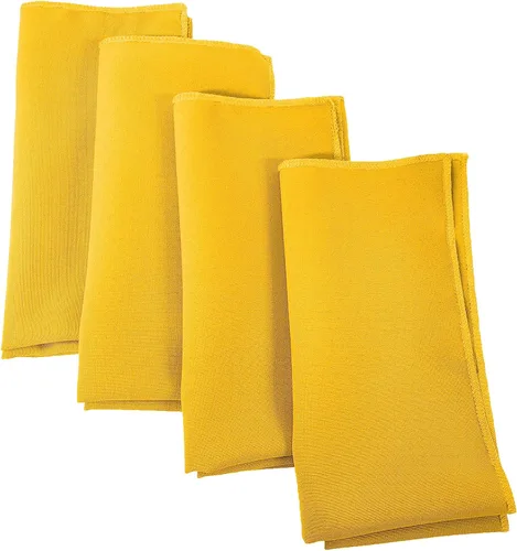 Miniatura 25 de LA Linen Paquete de 10 servilletas de popelina de poli, servilletas de tela suave, servilletas lavables y reutilizables, servilletas de mesa