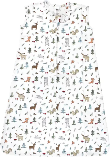 Miniatura 36 de Hudson Baby Saco de dormir unisex BabyCotton sin mangas, saco de dormir, manta Bosque