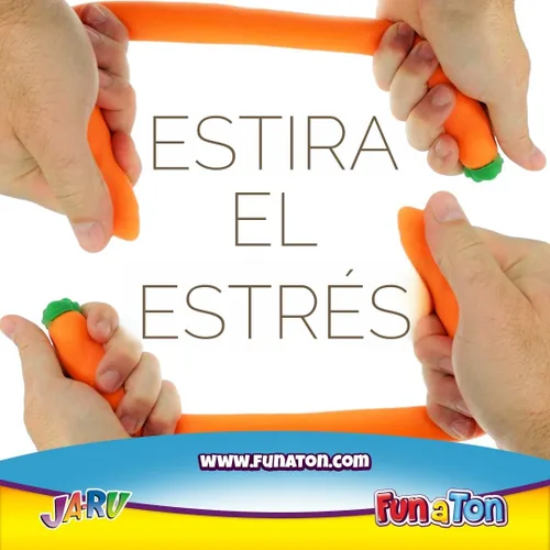 Miniatura 3 de JA-RU Squeesh Yum - Juguete elástico de zanahoria (1 unidad) – Juguete antiestrés relleno de arena, juguetes para ansiedad blandos