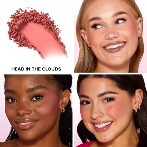 Miniatura 2 de Too Faced Cloud Crush Blurring Blush Rubor en polvo de alta pigmentación, aterciopelado y mezclable para mejillas, 0.17 onzas 03 Cabeza