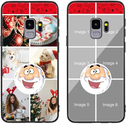 Miniatura 552 de Funda de teléfono personalizada para Samsung Galaxy S22+ / S22 Plus 5G, funda de TPU suave de vidrio templado antiarañazos personalizada con foto