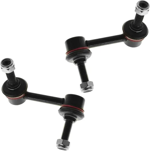 Miniatura 4 de TRQ Juego de eslabones estabilizadores de barra estabilizadora delantera y trasera compatible con Chevrolet Trailblazer Trailblazer EXT GMC Envoy