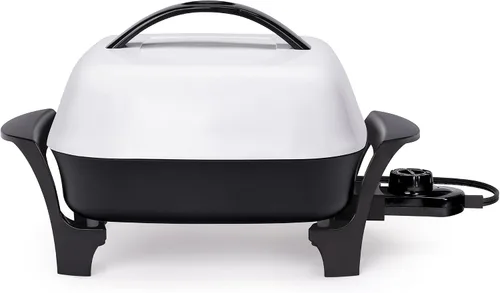 Miniatura 5 de Presto 06620 - Sartén eléctrica de 11 pulgadas, negro/blanco