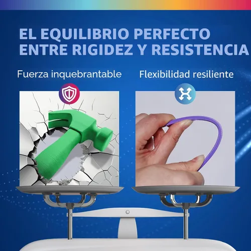 Miniatura 3 de Overture PLA Plus (PLA+) Filamento de 1/16 pulgadas, dureza mejorada con rollo PLA, con superficie de construcción 3D de 7.87 × 7.87 pulgadas, PLA