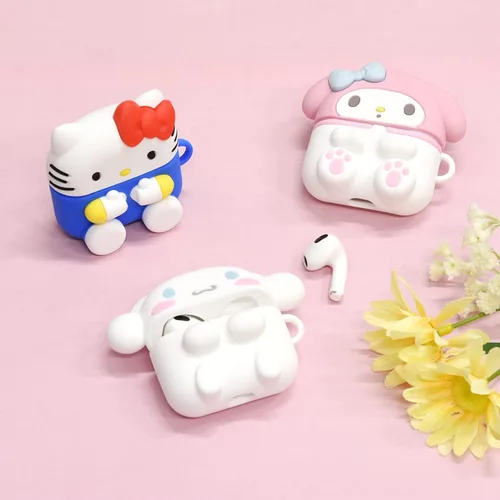 Miniatura 5 de Gourmandise SANG-191CN - Funda de silicona para AirPods de personajes Sanrio (3ª generación), rollo de canela