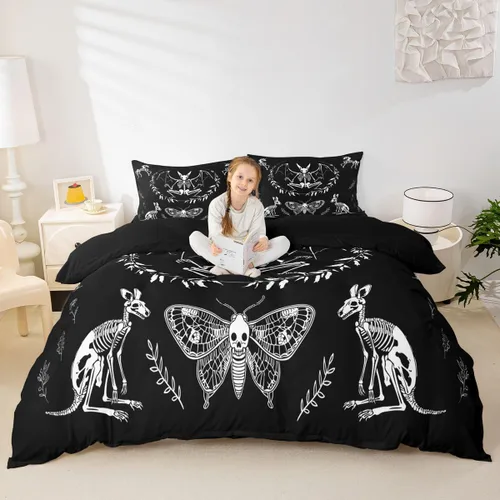 Miniatura 48 de Feelyou Juego de ropa de cama color verde azulado, tamaño individual, funda de edredón turquesa, azul, gris, grunge, degradado, para niños, niñas