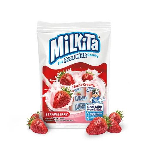 Miniatura 17 de Milkita Bites - Caramelos de leche – Dulces saludables bajos en azúcar con leche real para niños y adultos – Tamaño de bocado, caramelo sin gluten