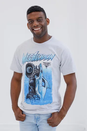 Miniatura 4 de Monster Jam Camiseta Adulto Grave Digger El Toro Loco Megalodon