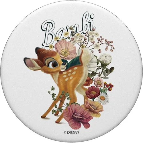 Miniatura 3 de Disney PopSockets de retrato floral de Bambi PopGrip intercambiable