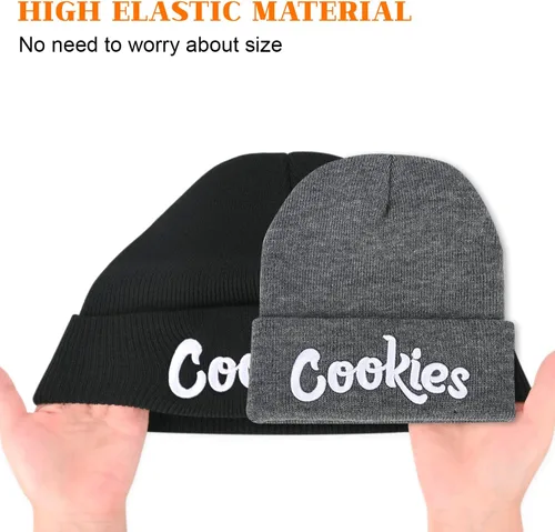 Miniatura 5 de Gorro de invierno para hombre, gorro de punto holgado para mujer, gorro de esquí cálido