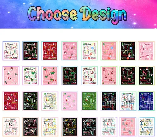 Miniatura 2 de InterestPrint Manta de bebé personalizada con nombre, lindo muñeco de nieve negro, manta personalizada con nombre para niños, niñas, niños, manta