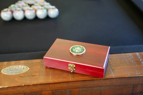 Miniatura 6 de Juego de regalo del ejército de los Estados Unidos Juego de cartas y dados Tarjetas de insignia de rango del ejército Regalos del ejército