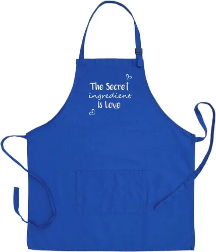 Miniatura 10 de ThisWear Secret Ingredient Is Love - Delantal ajustable con dos bolsillos