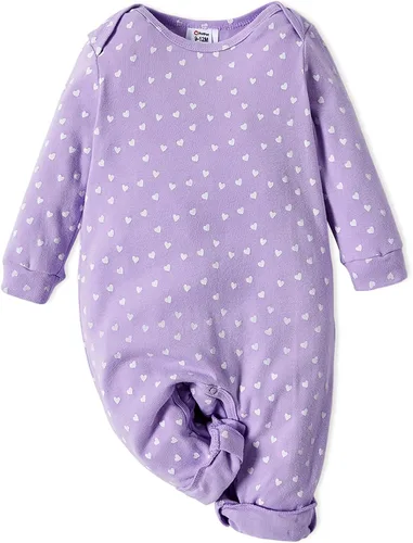 Miniatura 6 de AdoraCute by PatPat Care Bears - Conjunto de 3 mamelucos de algodón unisex de manga larga para bebé