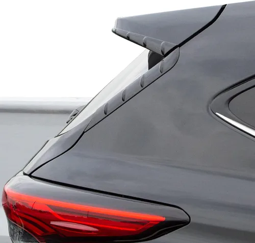 Miniatura 3 de Accesorios exteriores de automóvil, alerón de ventana trasera, cubierta de ala lateral, ajuste para Toyota Highlander 2021-2023 2024 2025 ABS 4