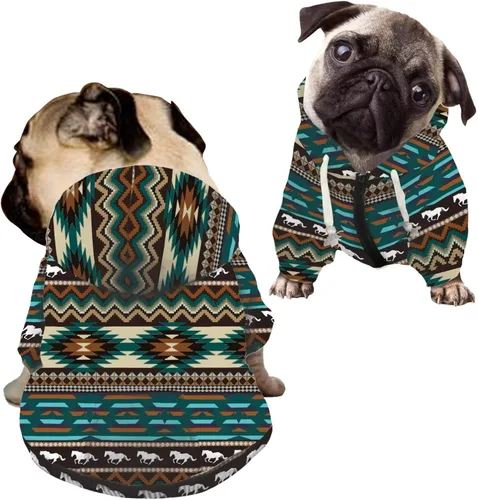 Miniatura 44 de Howilath Disfraz de Halloween de hueso de perro, sudadera con capucha de esqueleto para perro, ropa para mascotas, ropa con cremallera de calavera