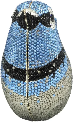 Miniatura 2 de Bolsos de noche de cristal para mujer embragues bolso cadena cartera bolsos elegantes fiesta pájaro