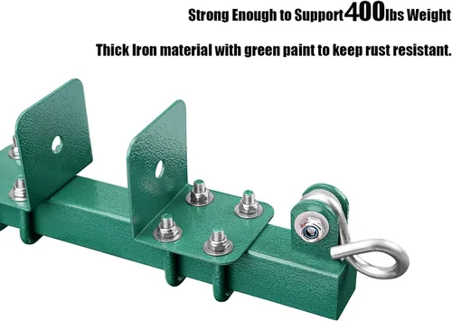 Miniatura 4 de Betooll Soportes de columpio planeadores, perfectos para juegos de columpios de caballo, capacidad de peso de 400 libras, 2