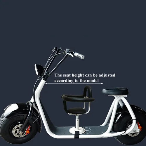 Miniatura 9 de Bicicleta Eléctrica Niño Asiento de Seguridad Pedal Motocicleta Scooter Puede Levantar Asiento Delantero Desmontable Bebé Niños