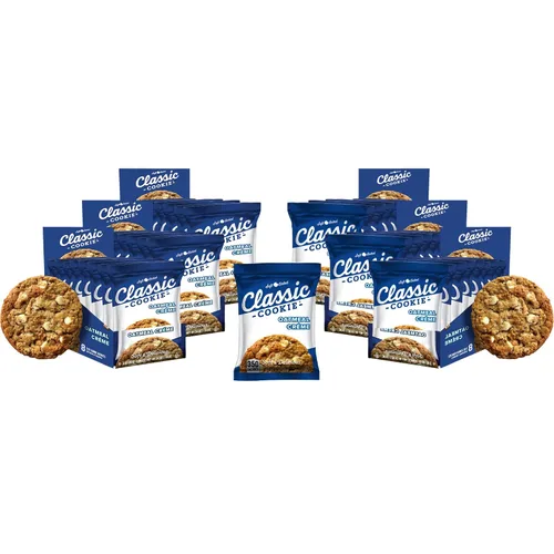 Miniatura 33 de Galletas Classic Cookie suaves horneadas con relleno de crema y galleta, hechas con chips de crema blanca Hershey's® Premier, 2 cajas, 16 galletas