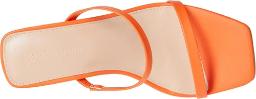 Miniatura 8 de The Drop Women's Avery Square Toe Two Strap High Heeled Sandal