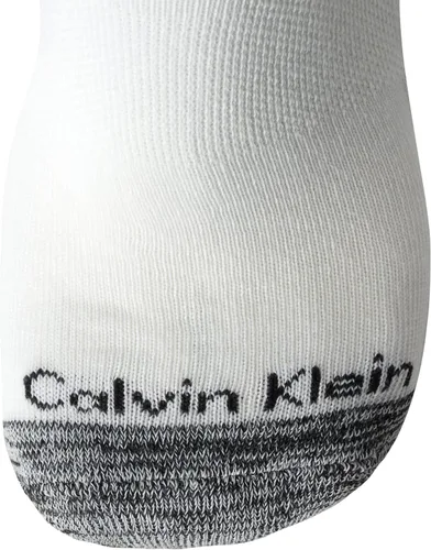 Miniatura 44 de Calvin Klein Calcetines para hombre, mezcla de algodón, acolchados, sin talla, forro de calcetines atléticos (6 unidades)