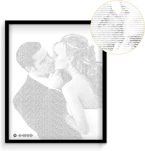 Miniatura 2 de Regalo de aniversario personalizado para marido, letra de canción de boda, póster de canción de primer baile, decoración de arte de pared, regalos