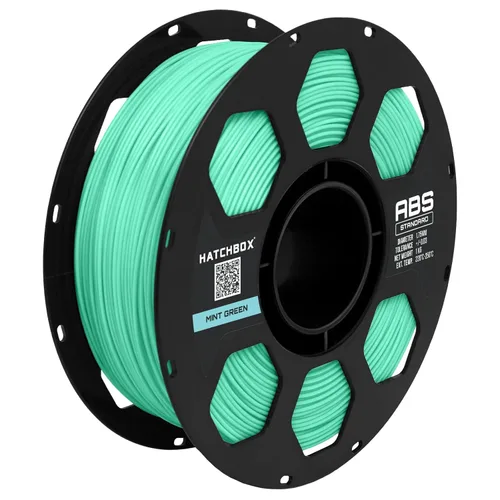 Miniatura 9 de HATCHBOX - Filamento para impresora 3D ABS, precisión dimensional +/- 0.3 mm, carrete de 1 kg, 1.75 mm, azul