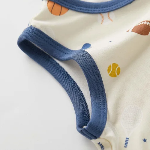 Miniatura 133 de pureborn Mameluco de algodón súper suave para bebés niños y niñas de 0 a 24 meses