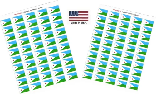 Miniatura 146 de 100 calcomanías de la bandera de Alaska; 1.5" x 1" hechas en Estados Unidos, calcomanías autoadhesivas de la bandera del estado para álbumes