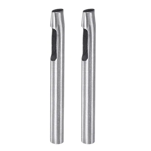 Miniatura 8 de HARFINGTON Perforadora de agujero ovalada de 0.197x0.276 in de cuero hueco cortador troquelado para banda de reloj de correa de trabajo de artesanía
