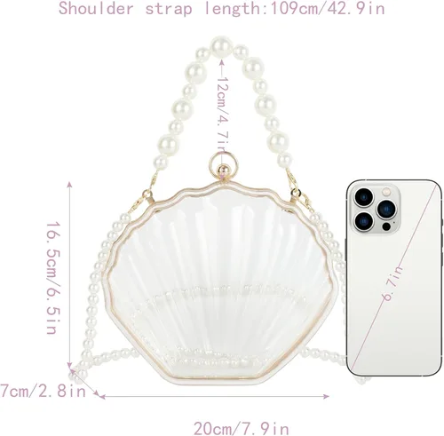 Miniatura 6 de Mini bolso cruzado con asa superior para mujer