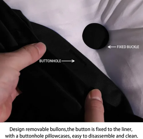 Miniatura 6 de WOWMAX Almohada rectangular para cabecero, almohada para respaldo de cama, almohada para sentarse en la cama, almohada de apoyo para la espalda