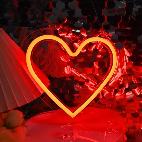 Miniatura 10 de Britrio - Letrero de luz de neón LED para colgar en la pared de dormitorio, sala de estar, habitación de los niños, decoración del hogar, luz Rosado