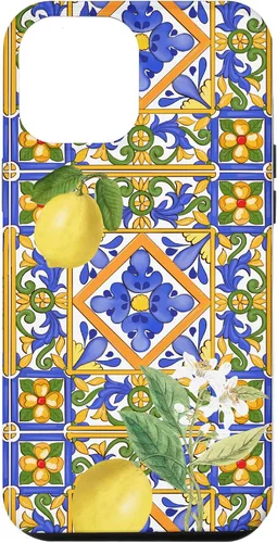 Miniatura 26 de Sicilian,Italian,Summer,Tiles,Citrus,Mosaic,Majolica Art Case for iPhone 17