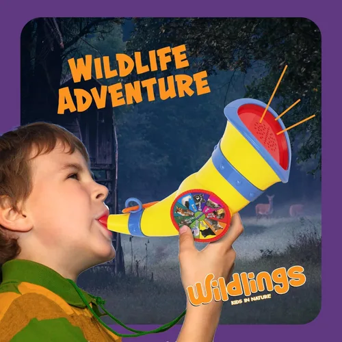 Miniatura 3 de Wildlings - Llamador de animales para niños, juguete al aire libre para niños de 3, 4, 5, 6, 7 años, regalo de cumpleaños con 9 sonidos de animales