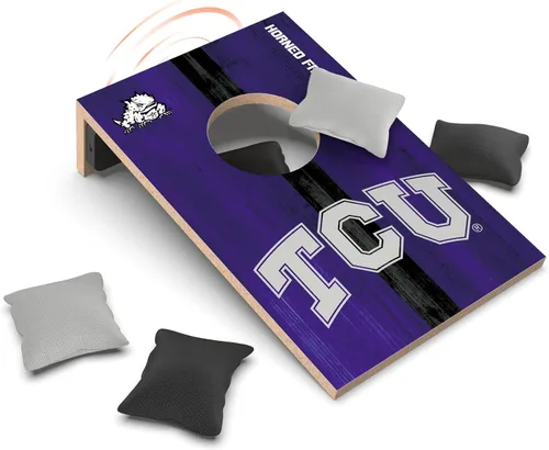 Miniatura 37 de SOAR Juego de Cornhole de mesa NCAA y altavoz Bluetooth