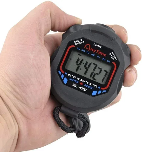 Miniatura 2 de Cronómetro impermeable Digital de mano multifunción profesional cronógrafo electrónico deportivo cronómetro (10)