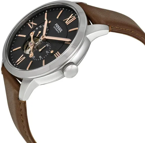 Miniatura 6 de Fossil - Reloj de pulsera automático y mecánico de estilo Townsman en acero inoxidable para hombre