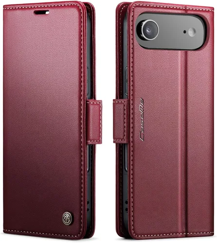Miniatura 22 de QLTYPRI Funda tipo cartera para iPhone 7/8/SE 2020/SE 2022 5G, funda magnética de piel sintética de alta calidad con bloqueo RFID, ranuras