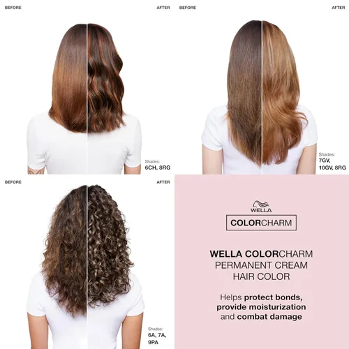 Miniatura 3 de COLORCHARM Permanent Cream Hair Dye Brown Hair Color Medium to Golden Caramel, Cool Natural, Brunette Shades 100% Gray Coverage Vegan, Free