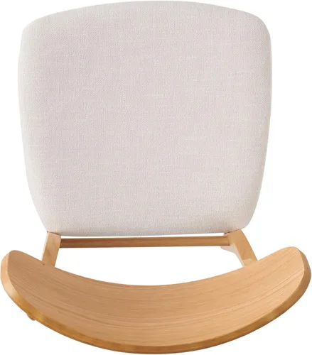 Miniatura 8 de Christopher Knight Home Lucious - Sillas de comedor con acabado de roble y tela, juego de 2 piezas, color beige claro