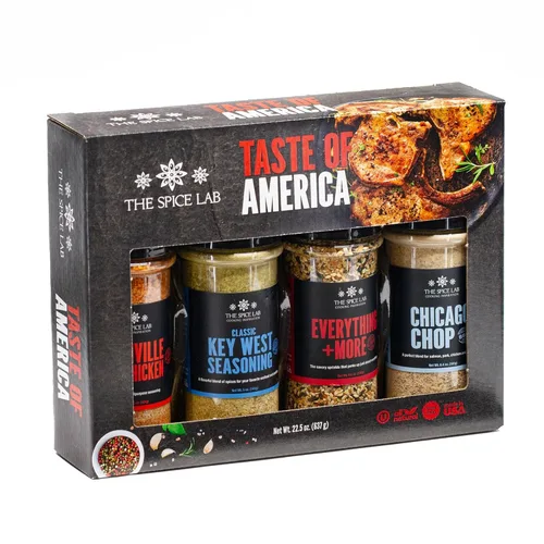 Miniatura 10 de Juego de 4 tarros cocteleros para asar a la parrilla, condimentos premium para parrilla, juego de accesorios para barbacoa, imprescindible para cada