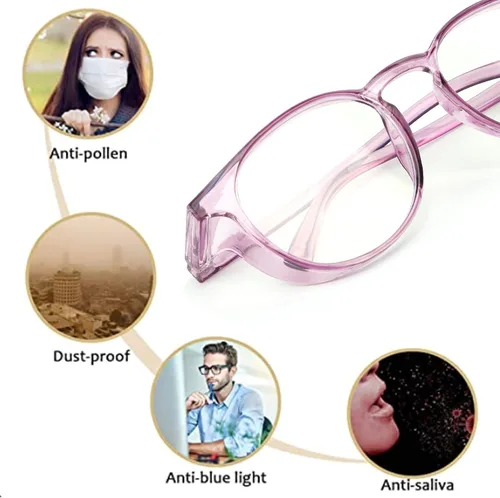 Miniatura 5 de 2 Pack Blue Light Reading Glasses Bifocal Safety Glasses