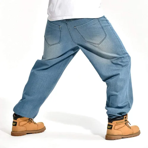 Miniatura 5 de Arlita pantalones vaqueros holgados para hombre con pierna recta